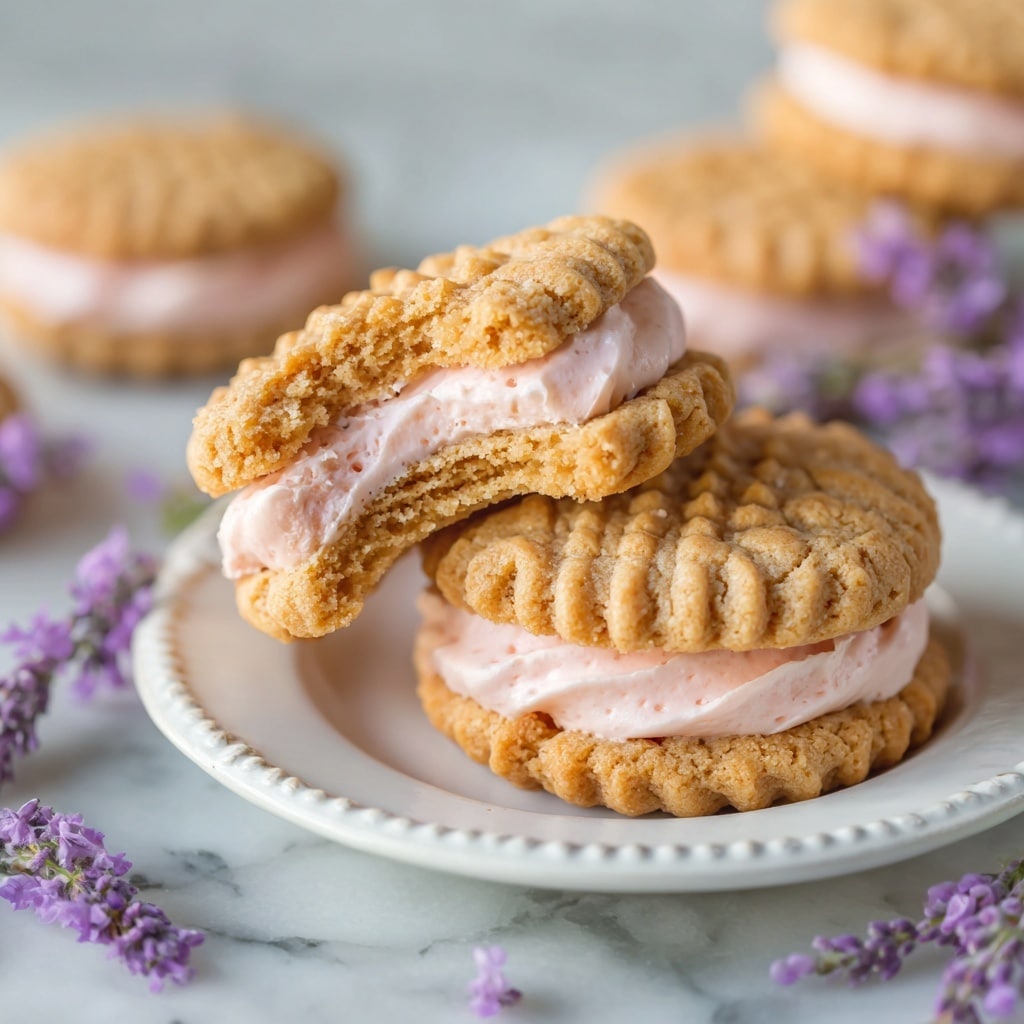 Lemon Lavender Sandwich Cookies Recipe - Recipe Image