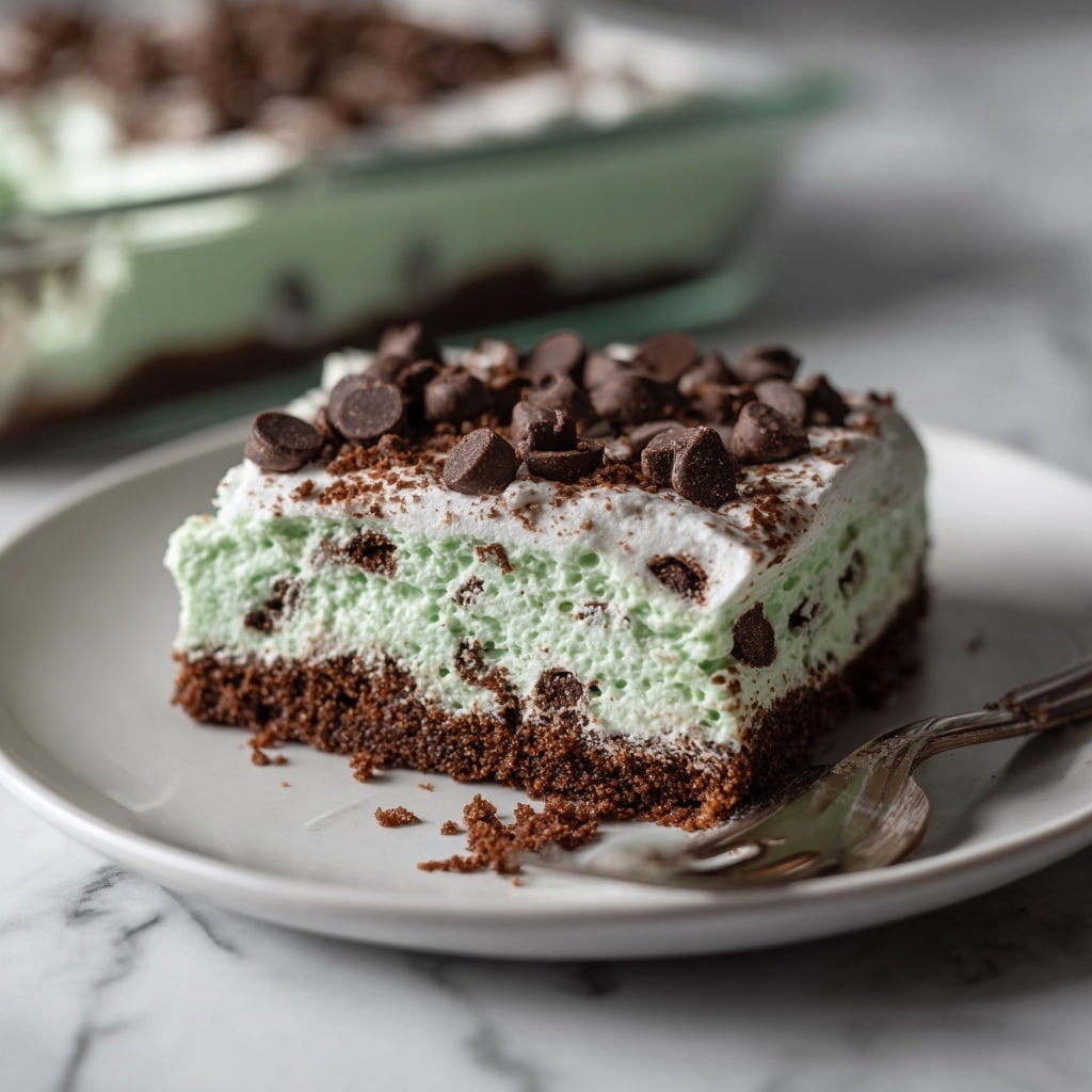 Chocolate Mint Pie Recipe - Recipe Image