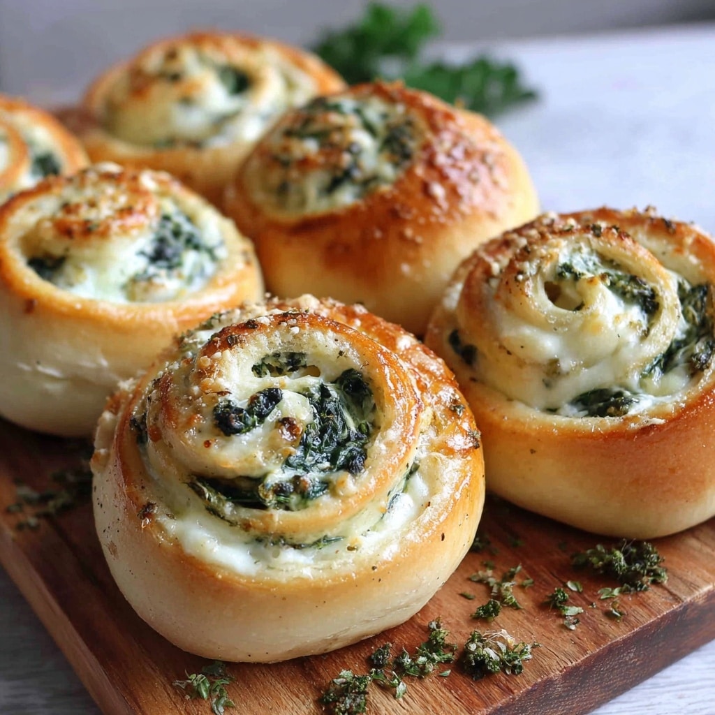 Spanakopita Puff Pastry Swirls Recipe - Recipe Image