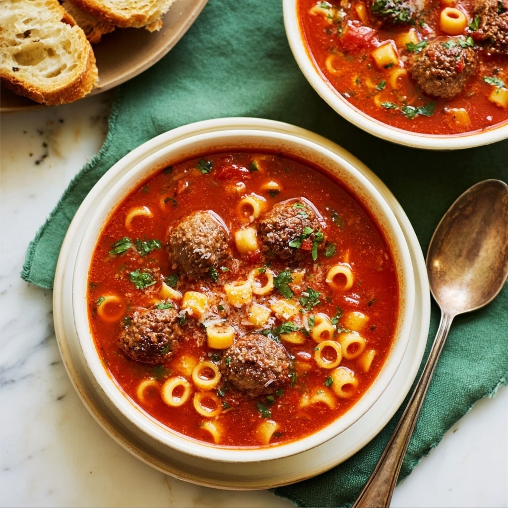 Meatball Soup Recipe - Recipe Image