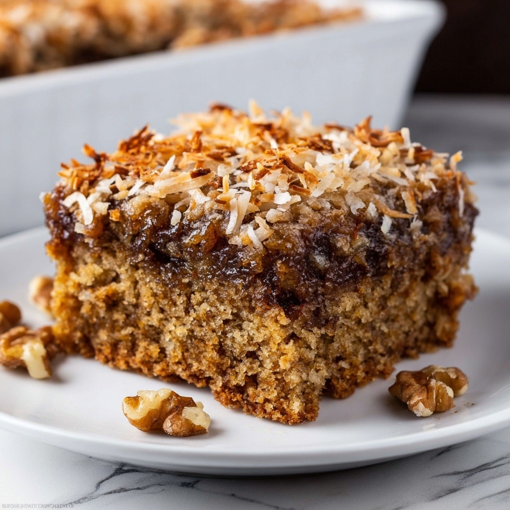 Lazy Day Oatmeal Cake Recipe - Recipe Image