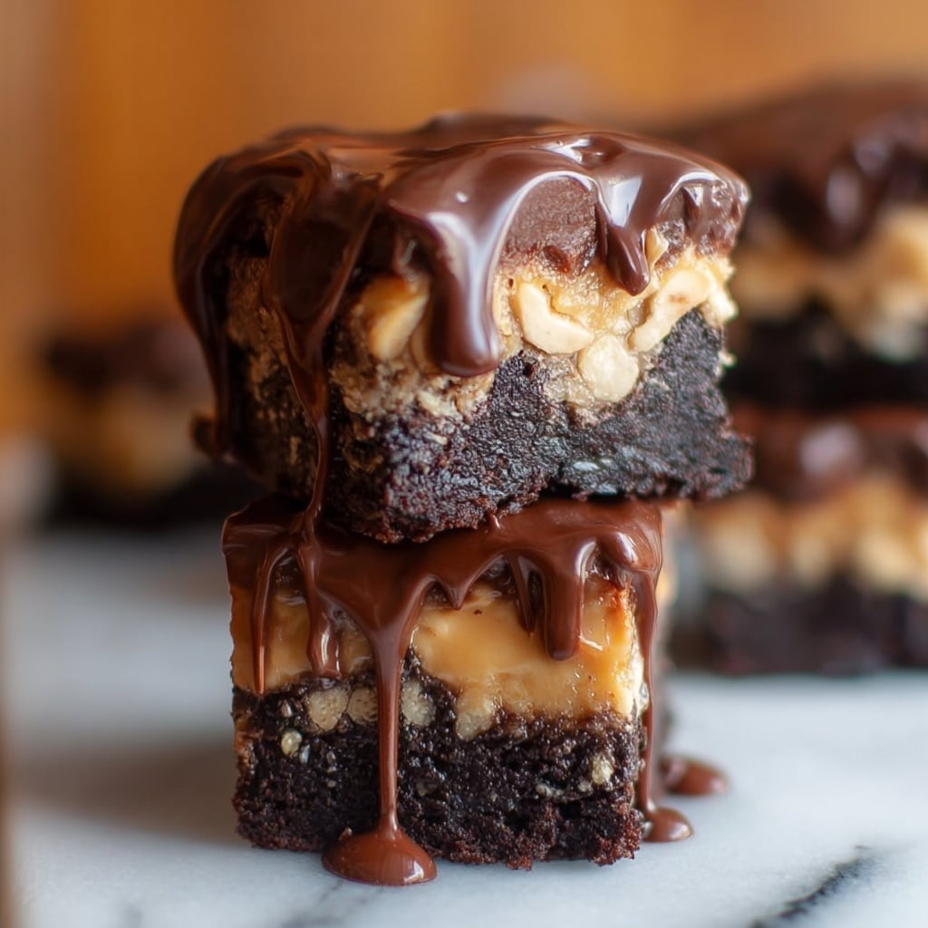 Snickers Brownie Bites Recipe - Recipe Image