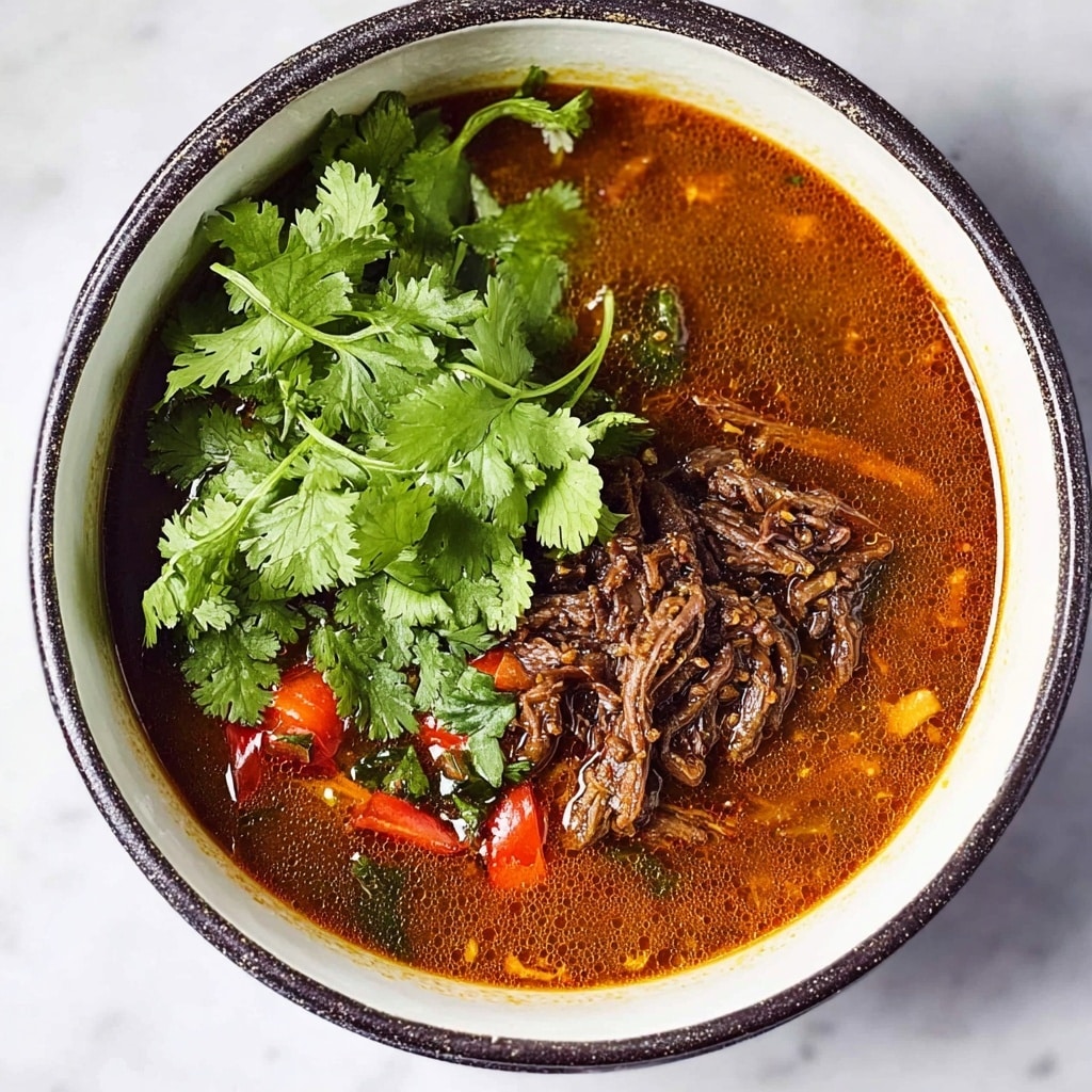 Coconut Red Curry Drip Beef Recipe - Recipe Image