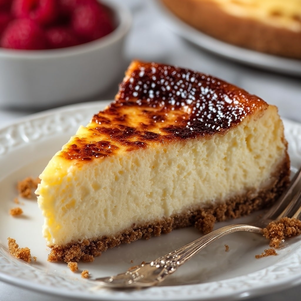 Crème Brûlée Cheesecake Recipe - Recipe Image