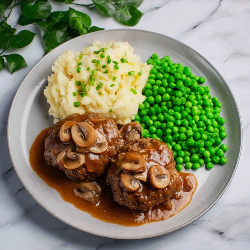 Beef Rissoles with Gravy Recipe - Recipe Image
