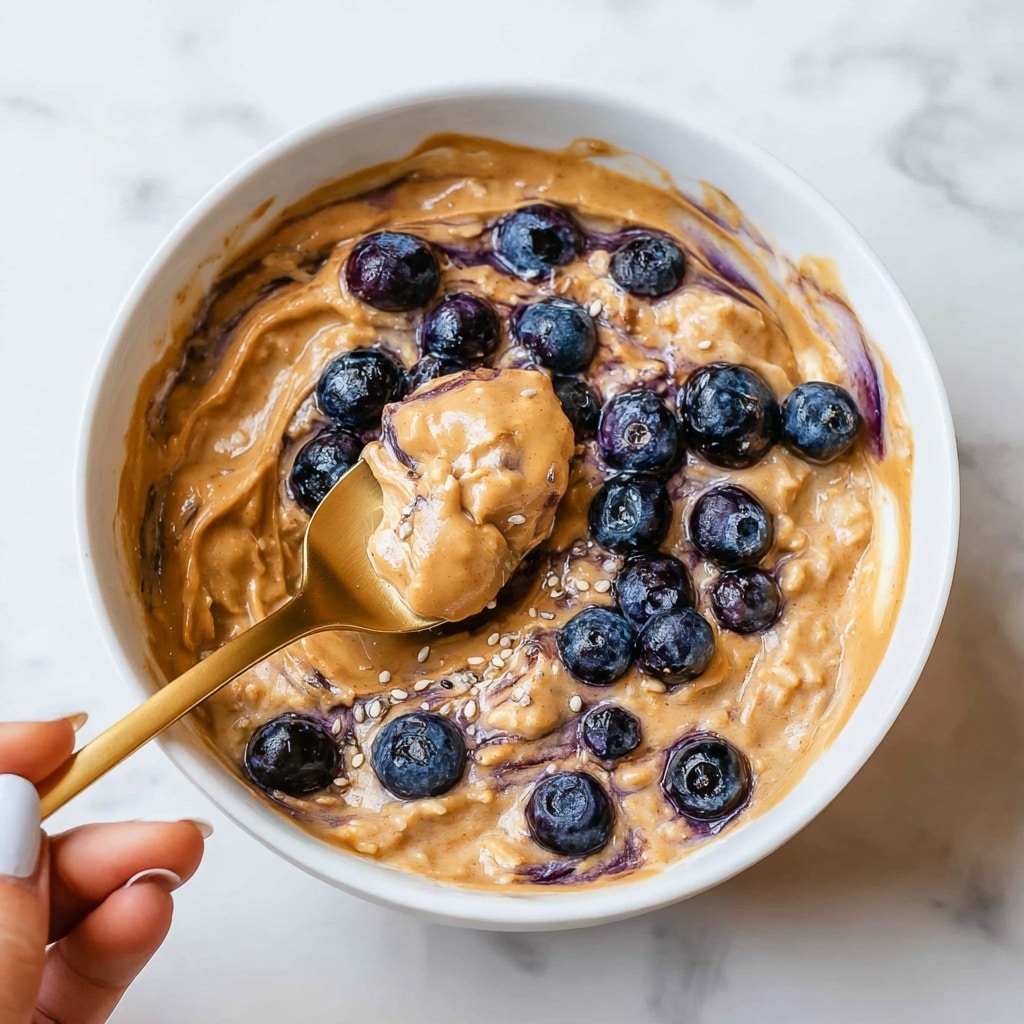 Slow Cooker Peanut Butter Oatmeal Recipe - Recipe Image