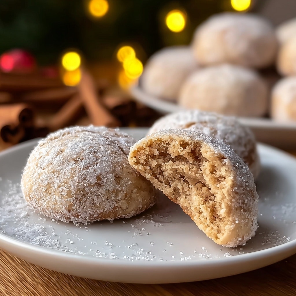 Cinnamon Sugar Snowball Cookies Recipe - Recipe Image