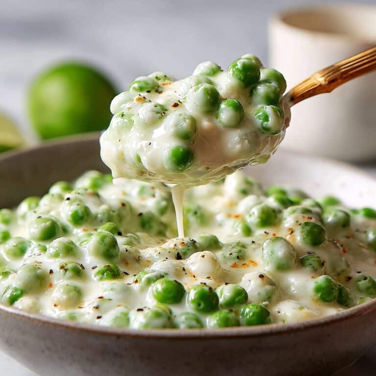Creamed Peas Recipe