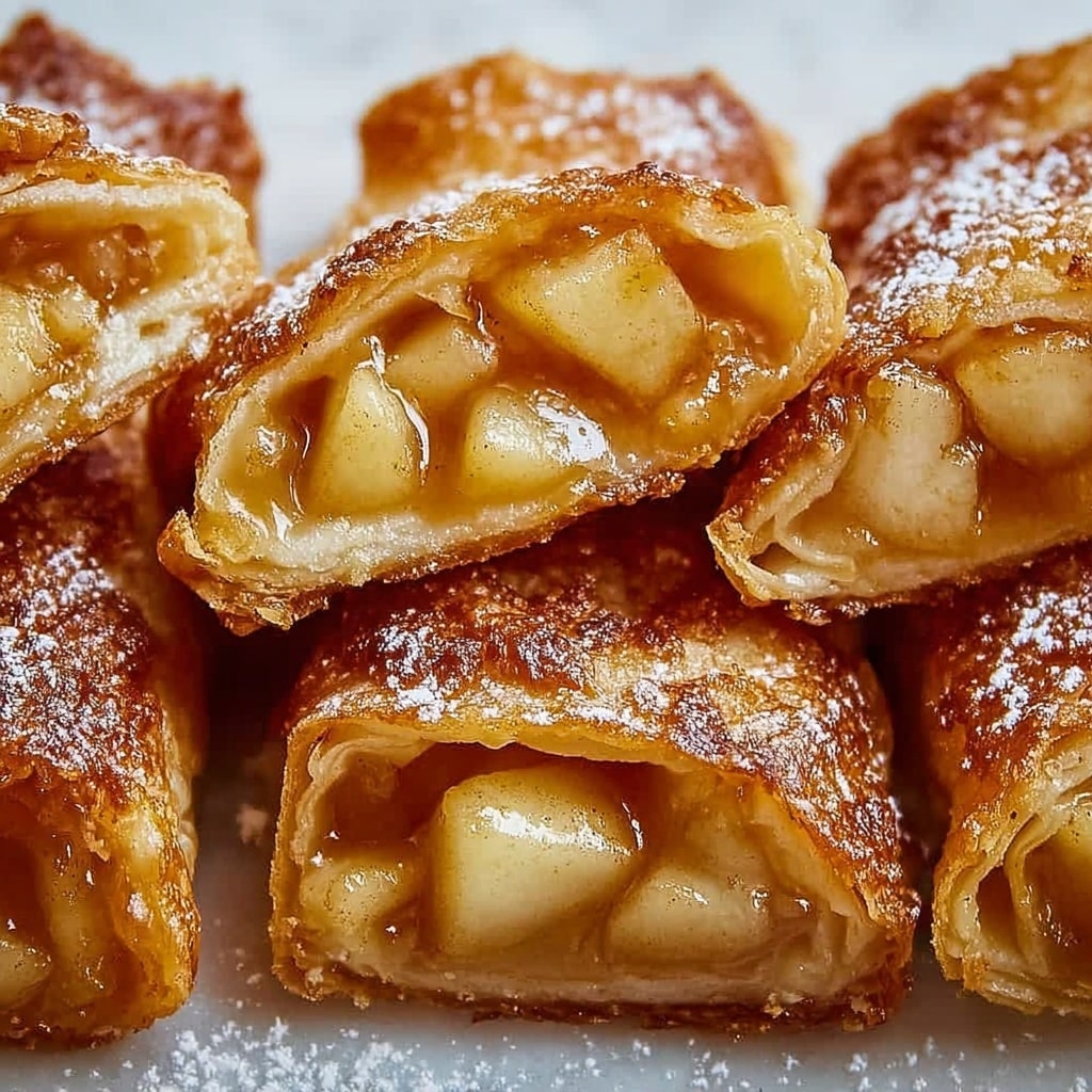Apple Pie Egg Rolls Recipe - Recipe Image