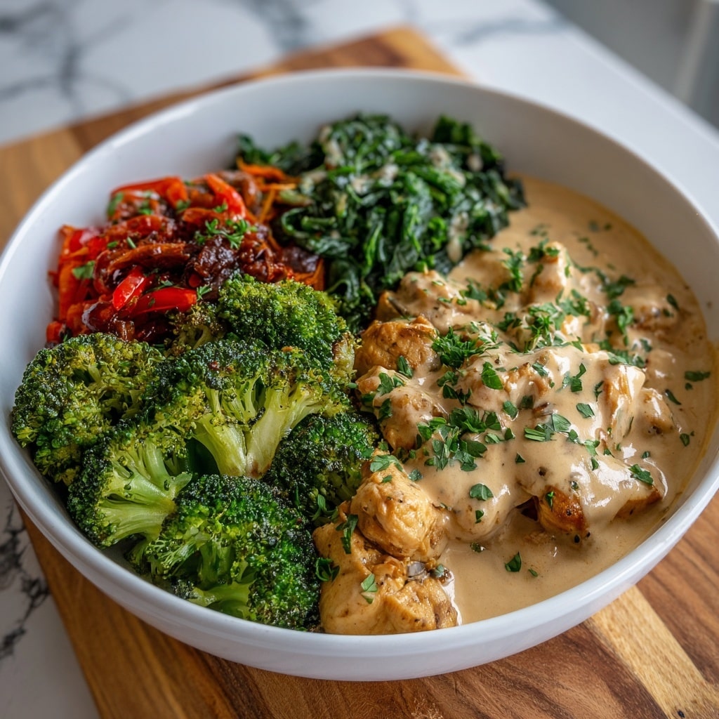 Garlic Chicken with Broccoli Recipe - Recipe Image