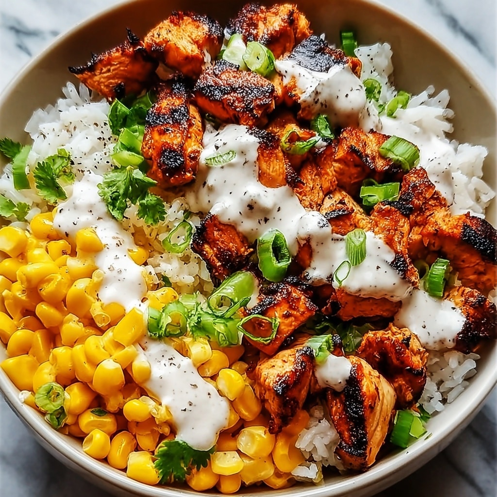 Street Corn Chicken Rice Bowl Recipe - Recipe Image