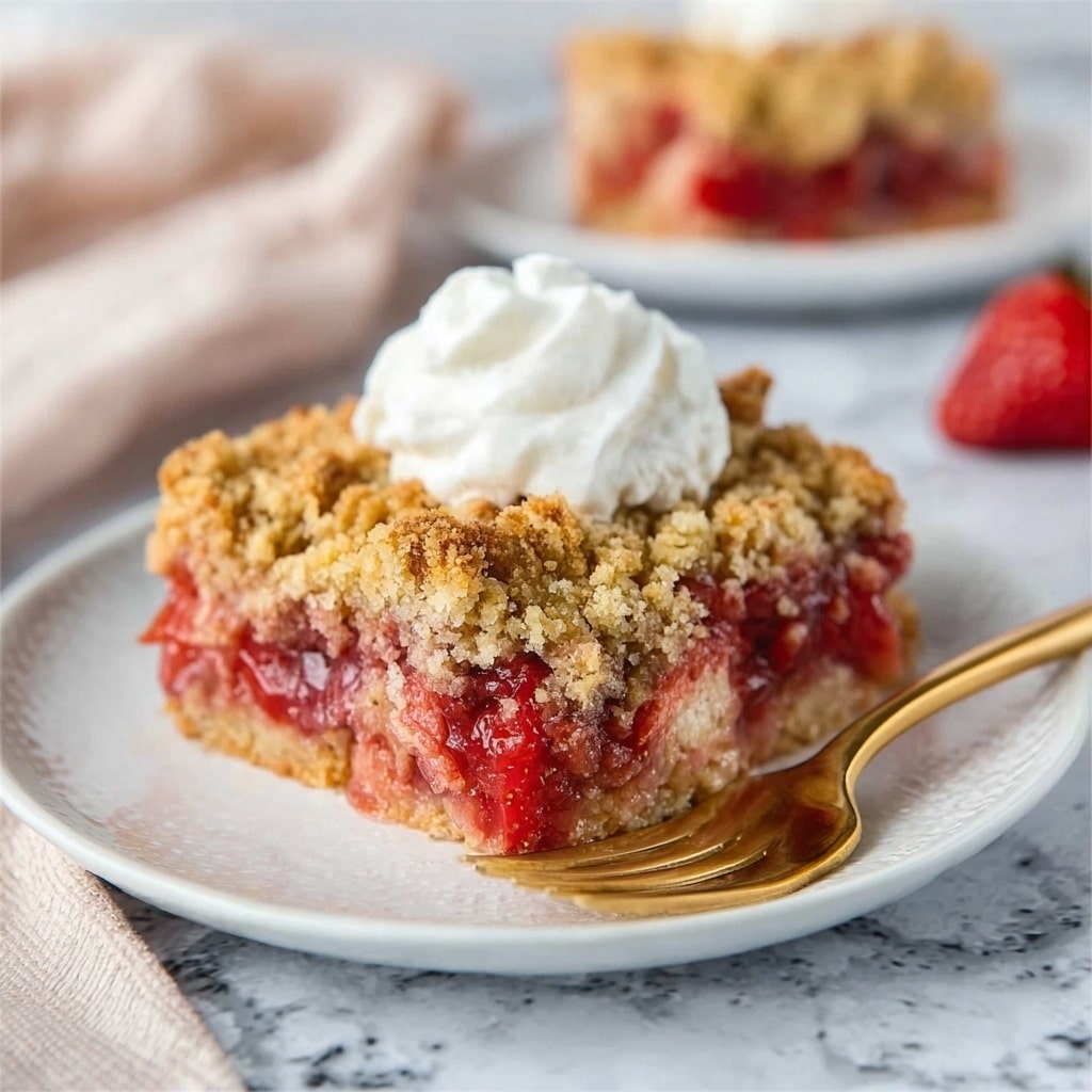 Rhubarb Dump Cake Recipe