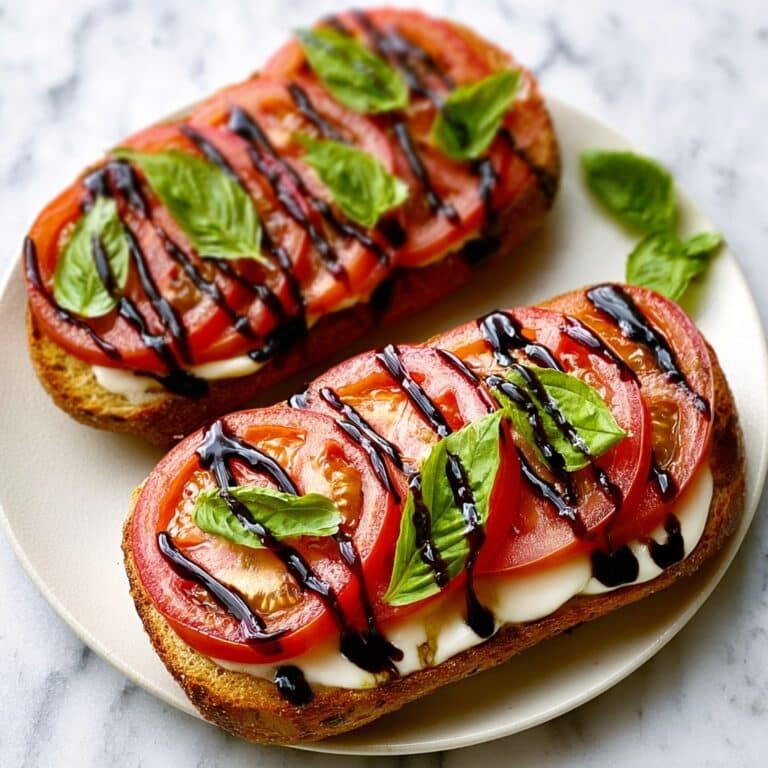 Caprese Garlic Bread Recipe
