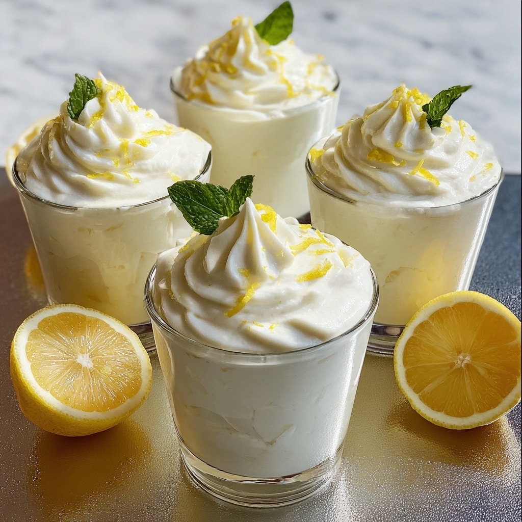 Easy Lemon Mousse Recipe - Recipe Image