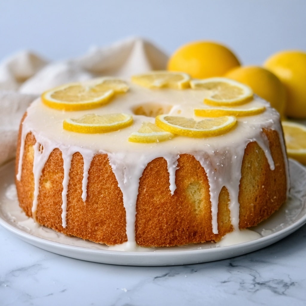 Lemon Cream Cheese Pound Cake Recipe - Recipe Image