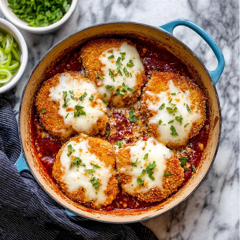 Chicken Parmesan Stuffed with Cream Cheese Recipe - Recipe Image