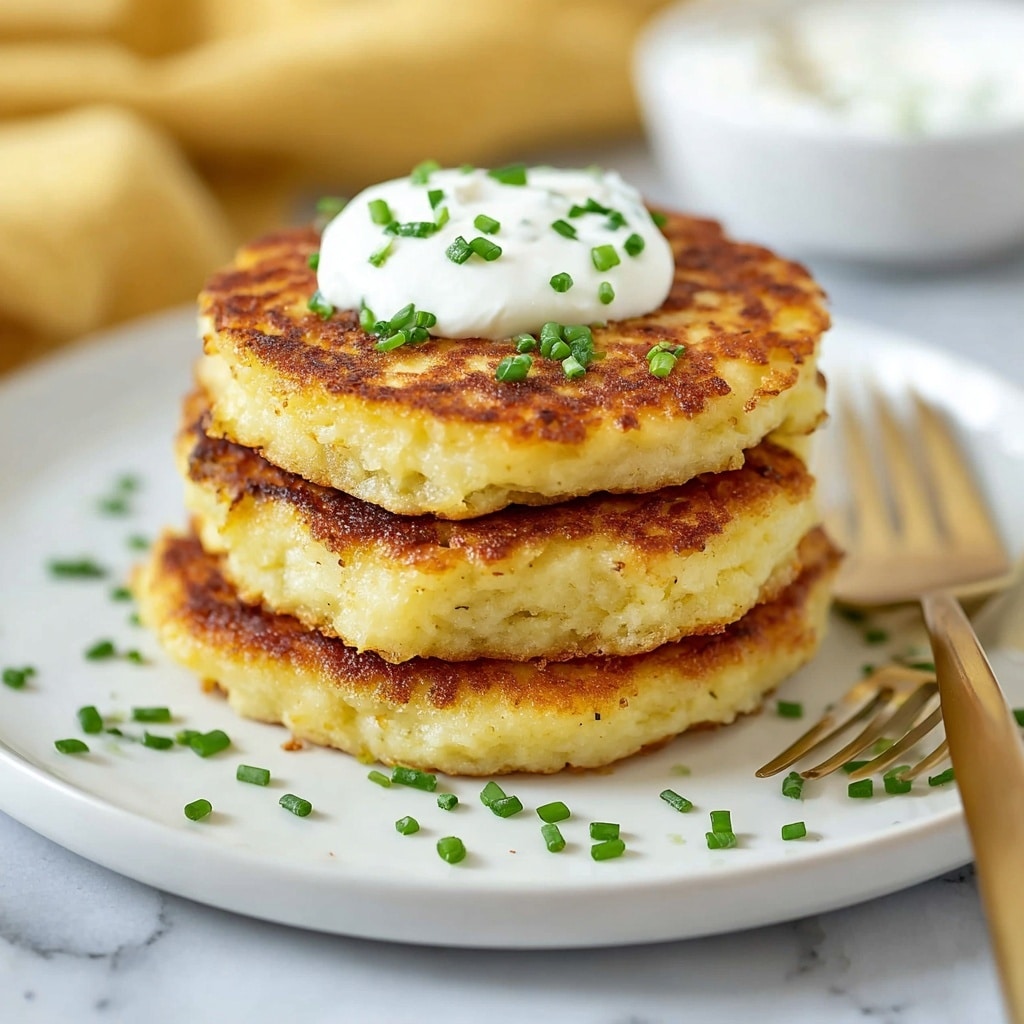 Crispy Easy Potato Pancakes Recipe - Recipe Image