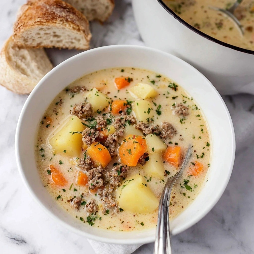 Cheeseburger Soup Recipe - Recipe Image