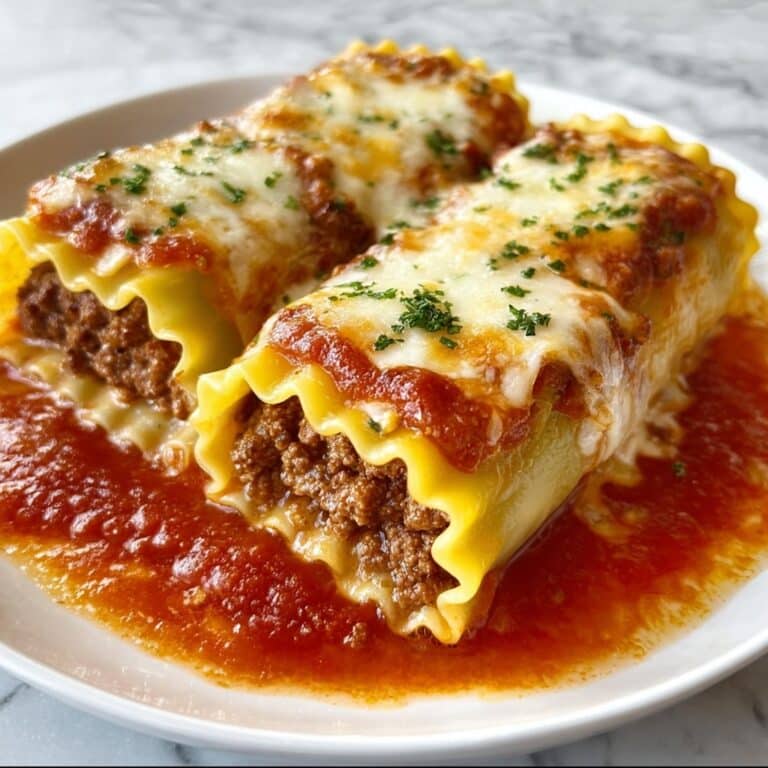 Italian Meatball Lasagna Roll-Ups Recipe