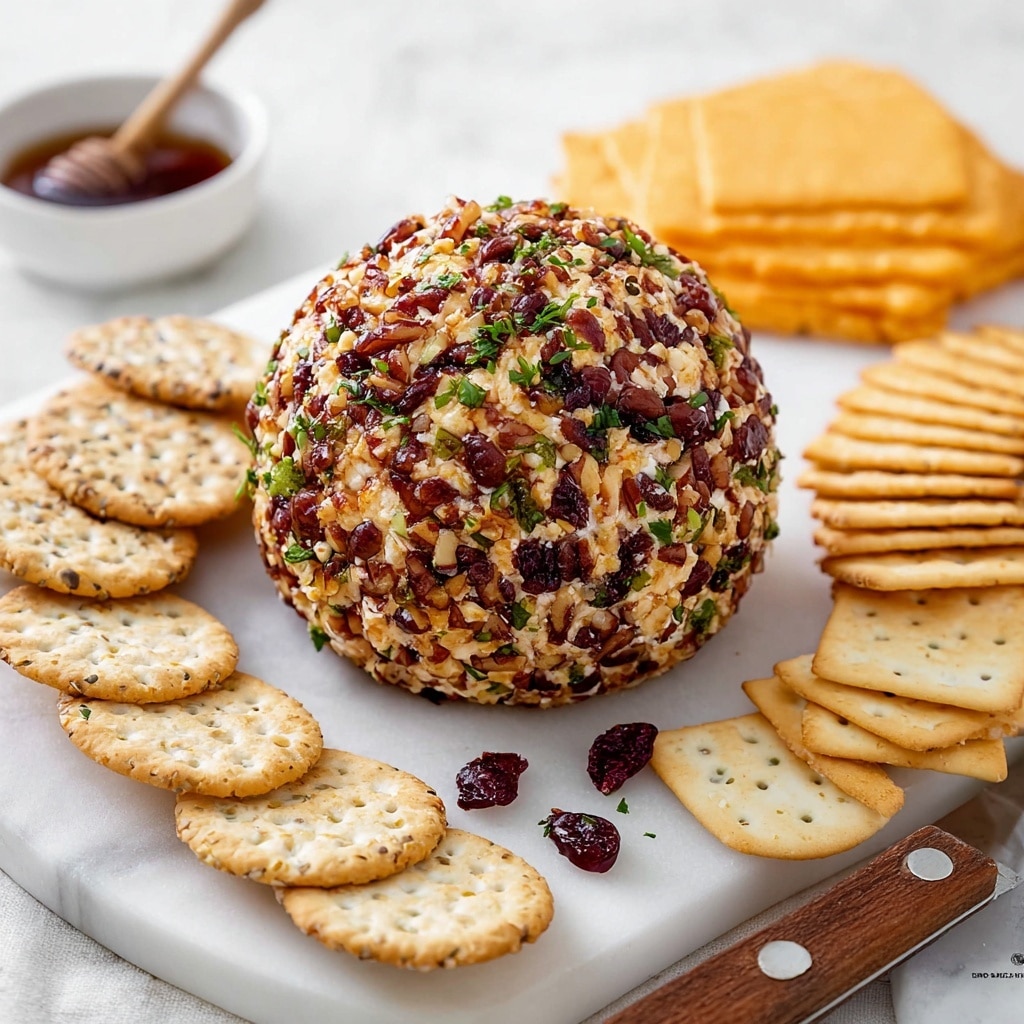 Cranberry Pecan Goat Cheese Balls Recipe - Recipe Image