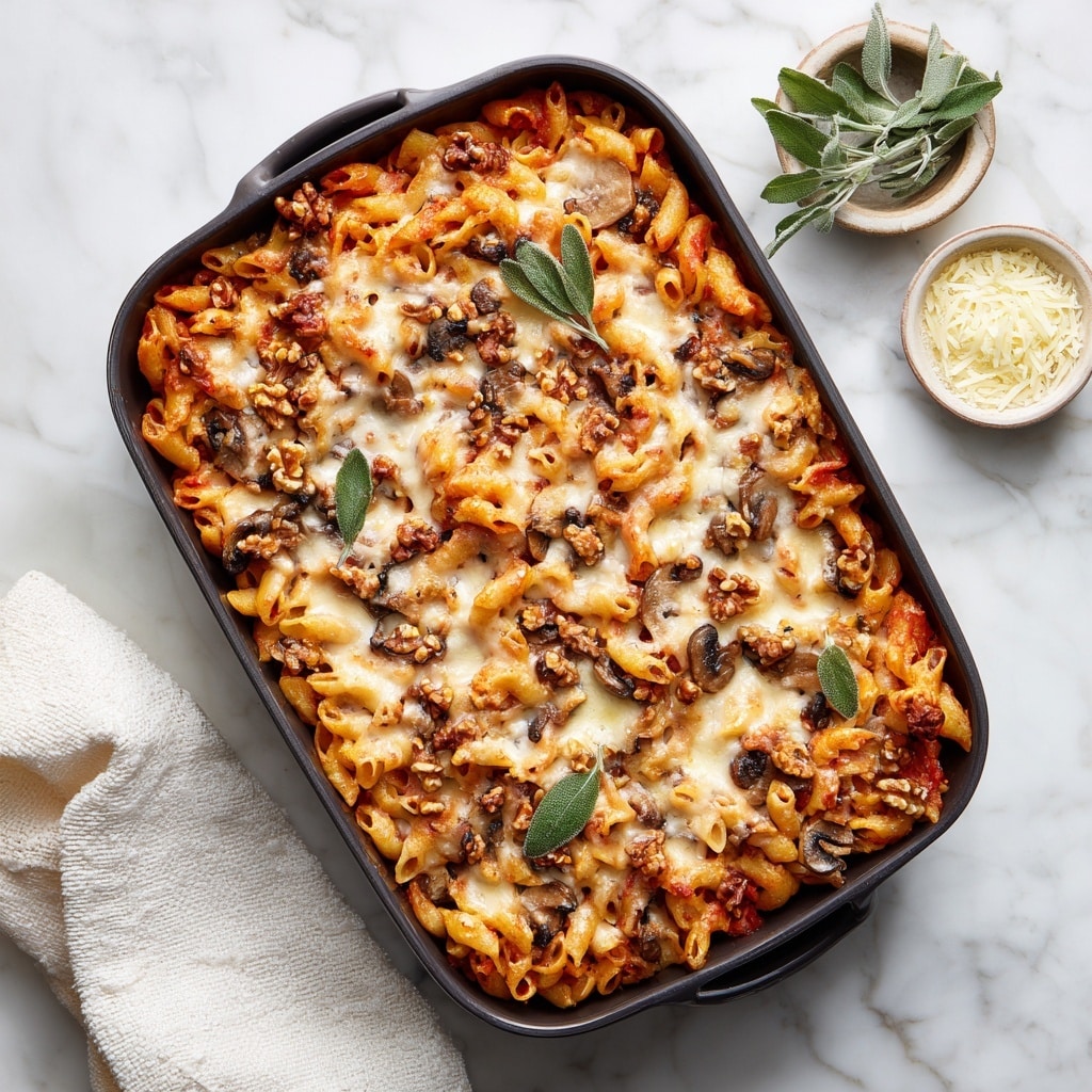 Pasta Bake with Pumpkin Tomato Sauce Recipe - Recipe Image