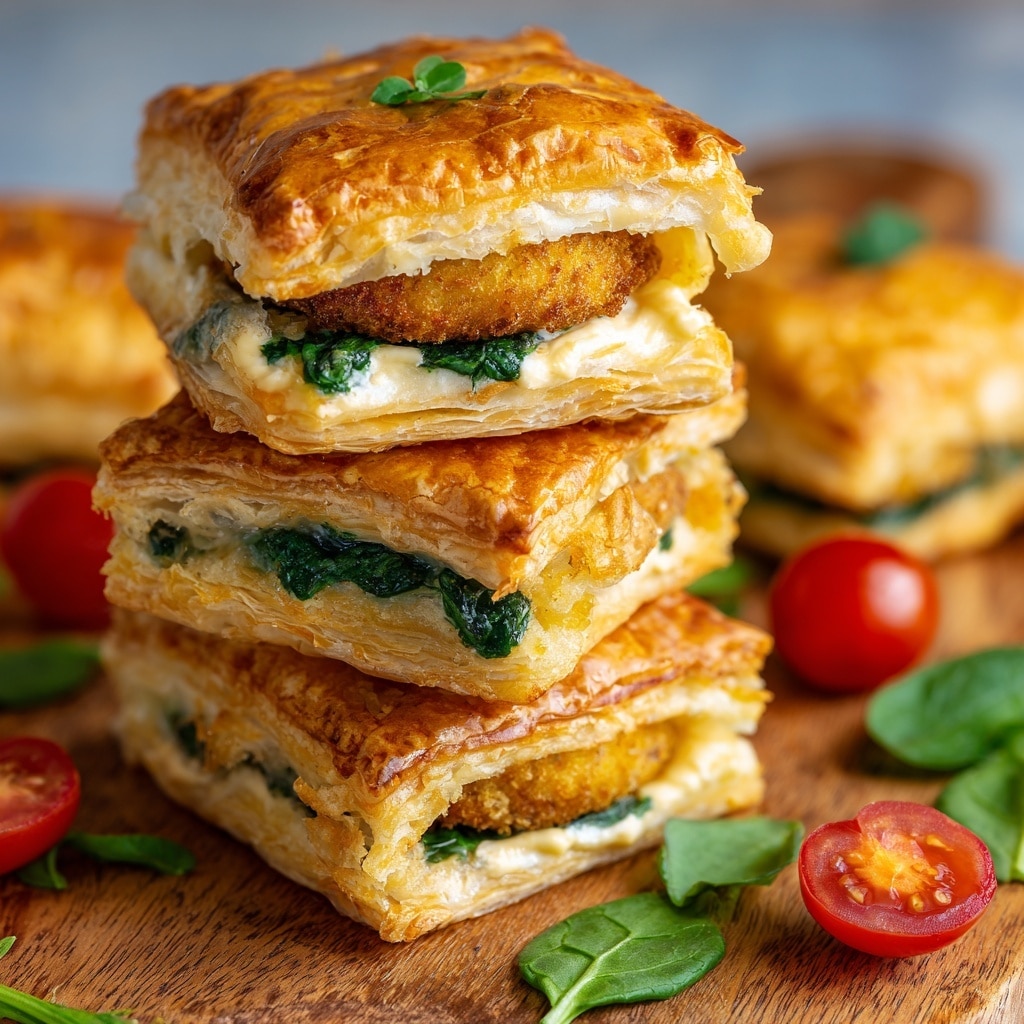 Cheese Puff Sliders Recipe - Recipe Image