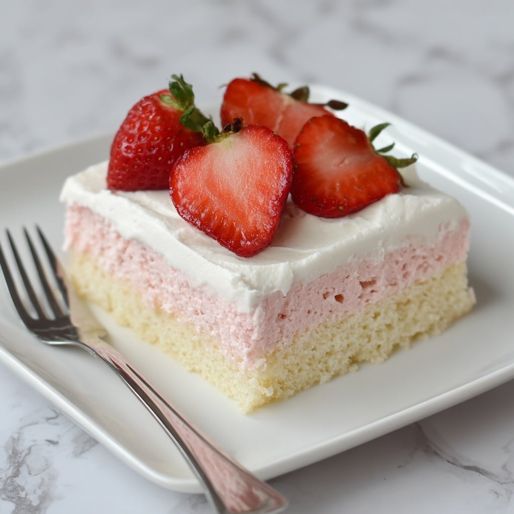 Strawberry Cloud Cake Recipe - Recipe Image