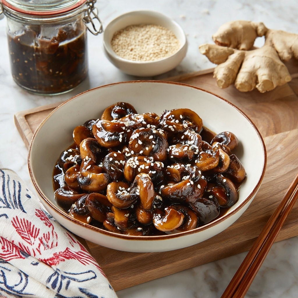 Pickled Shiitake Mushrooms and Carrots Recipe - Recipe Image