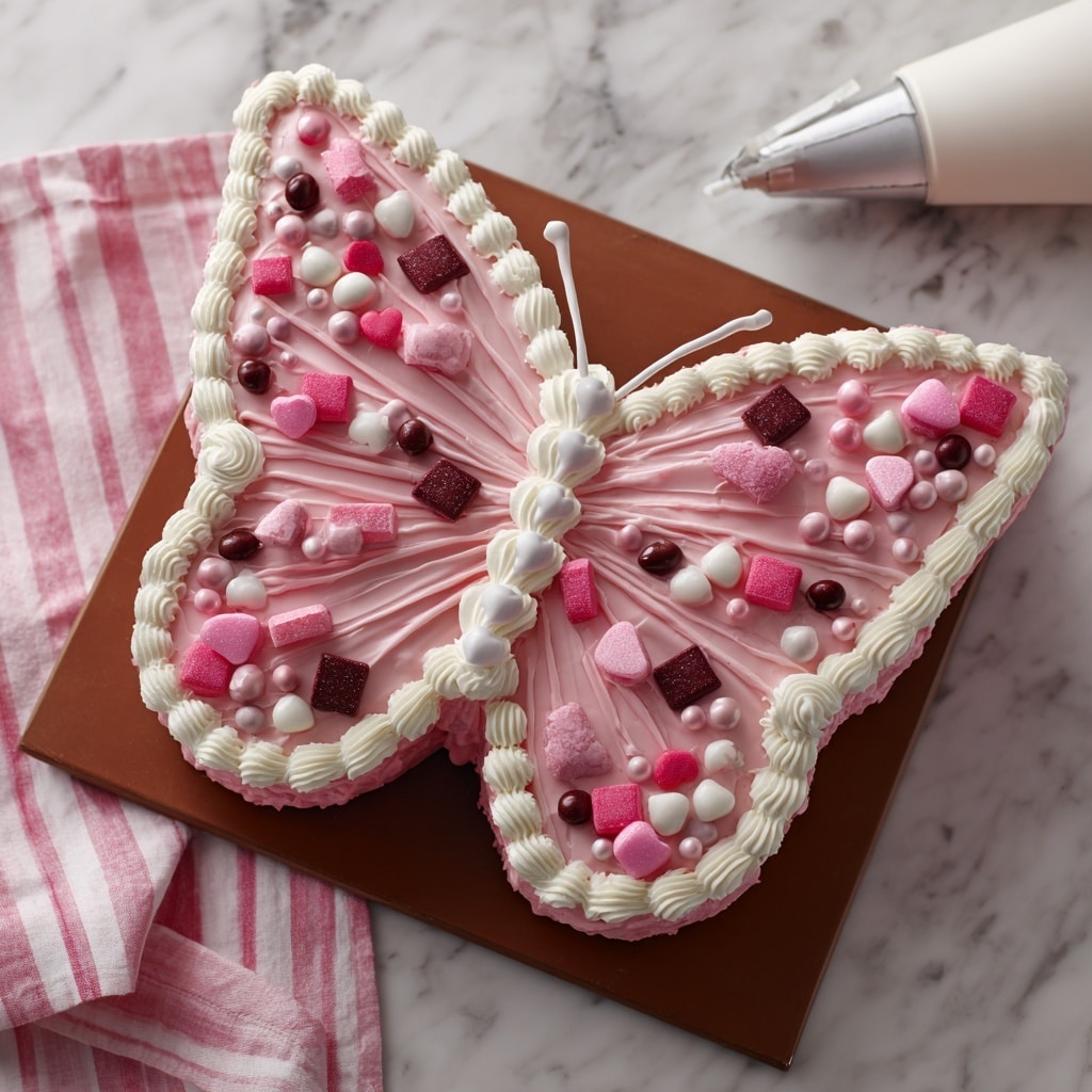 Beautiful and Easy Butterfly Cake Recipe - Recipe Image