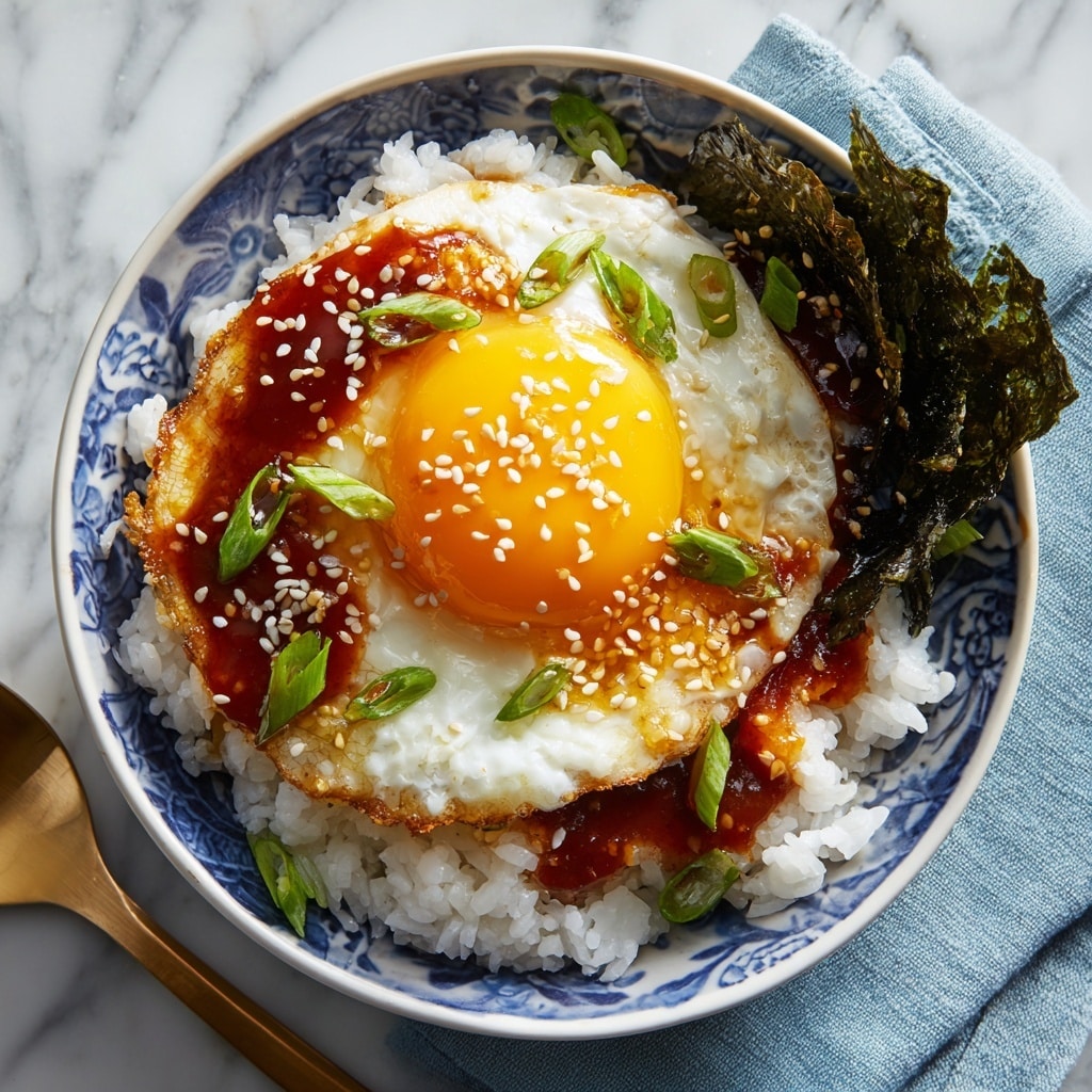 Gyeran Bap (Korean Egg Rice) Recipe - Recipe Image