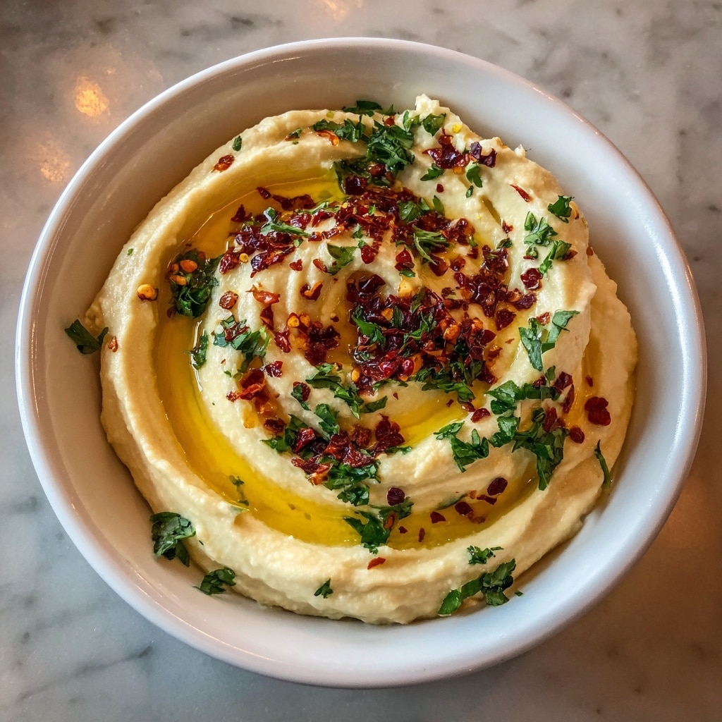 Homemade Classic Hummus Recipe - Recipe Image