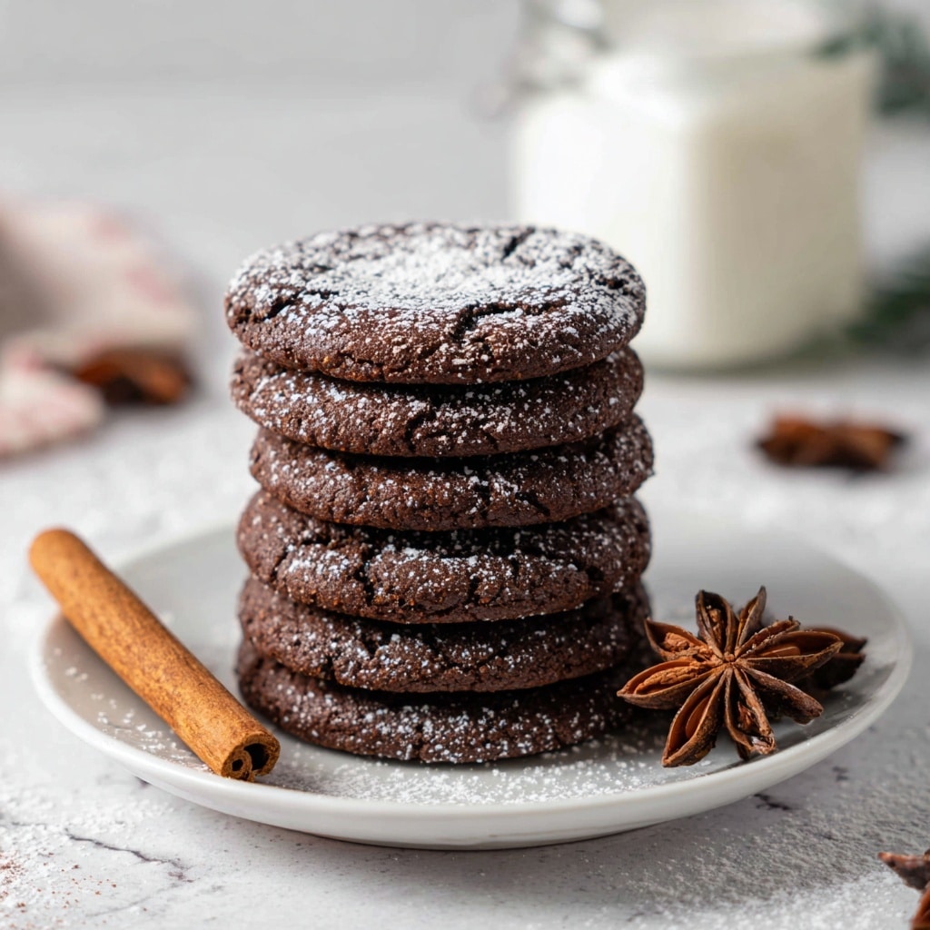 Chocolate-Cinnamon Sugar Cookies Recipe - Recipe Image