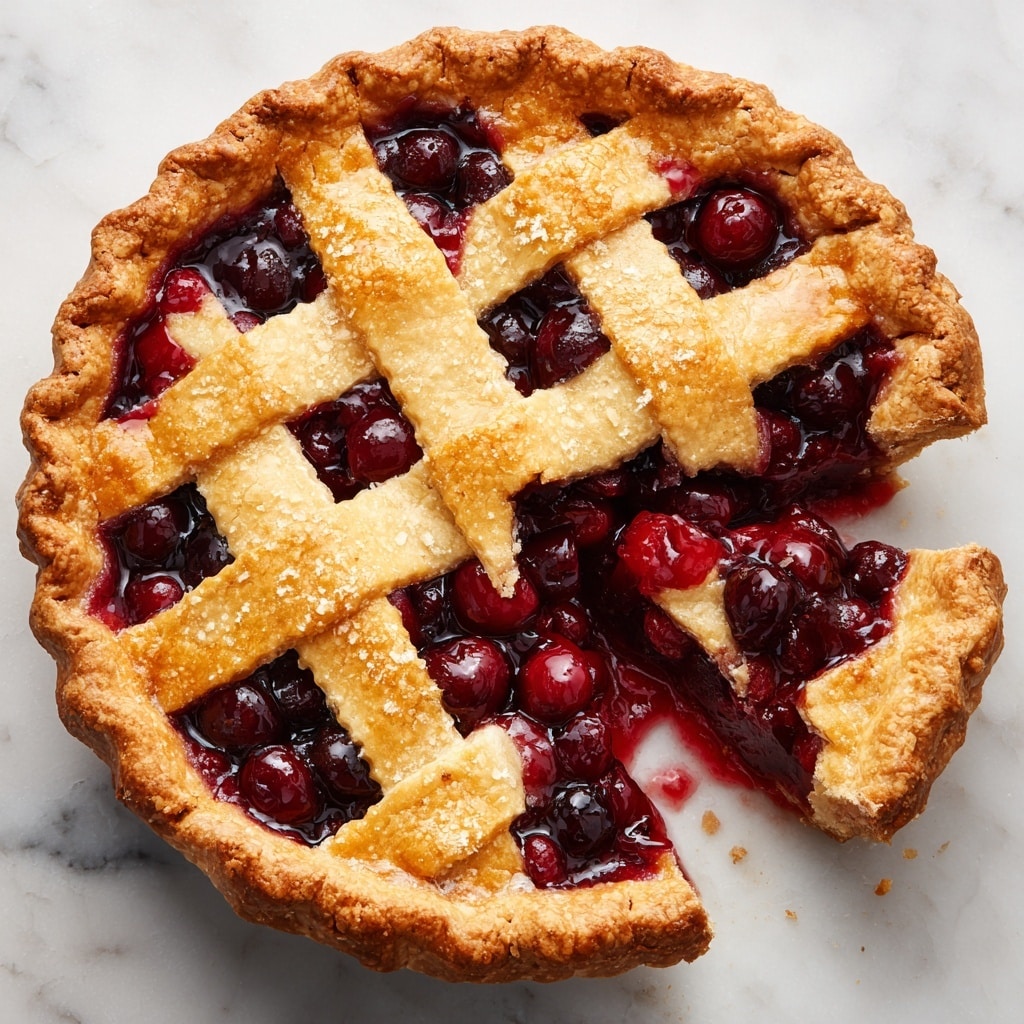 Homemade Cherry Pie Recipe - Recipe Image