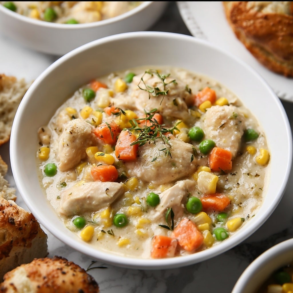 Slow Cooker Chicken Pot Pie Recipe - Recipe Image