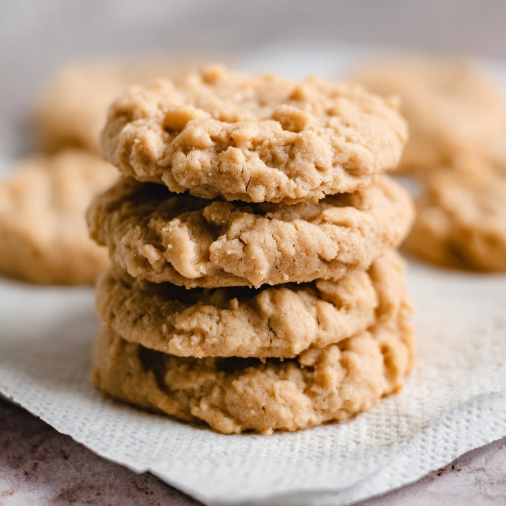Peanut Butter No Bake Cookies Recipe - Recipe Image