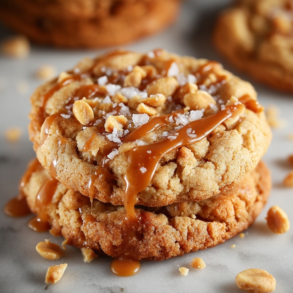 Salted Caramel Crunch Cookies Recipe - Recipe Image