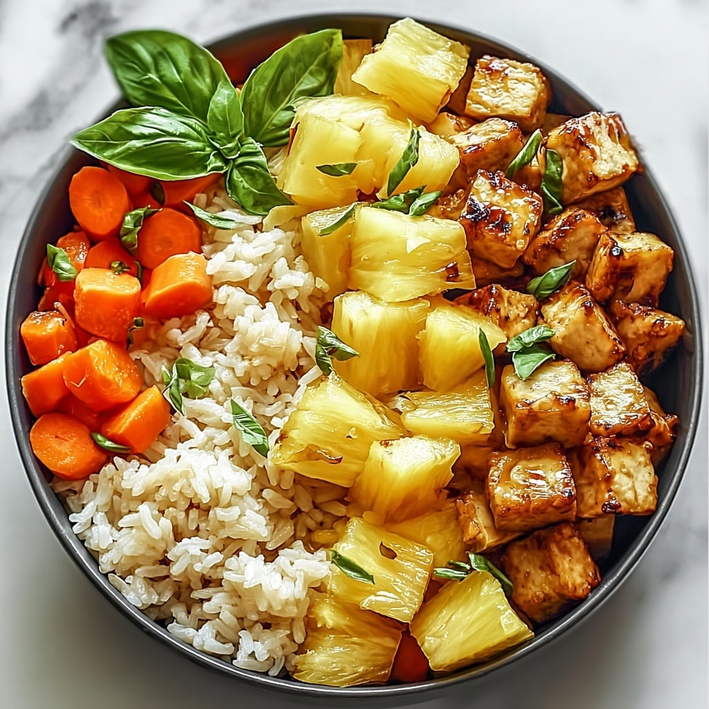 Tropical Pineapple Chicken & Rice Delight Recipe - Recipe Image