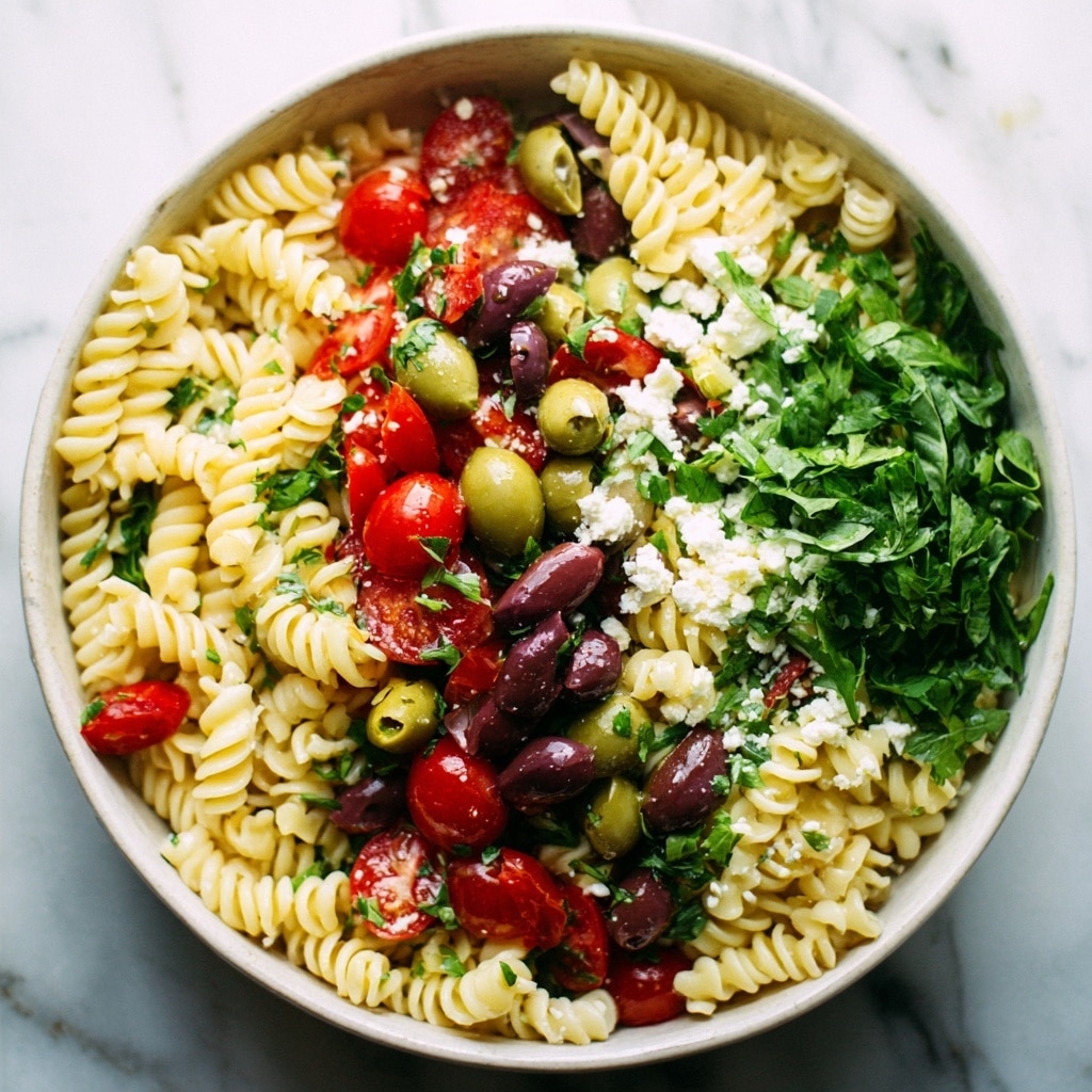Mediterranean Pasta Salad Recipe - Recipe Image