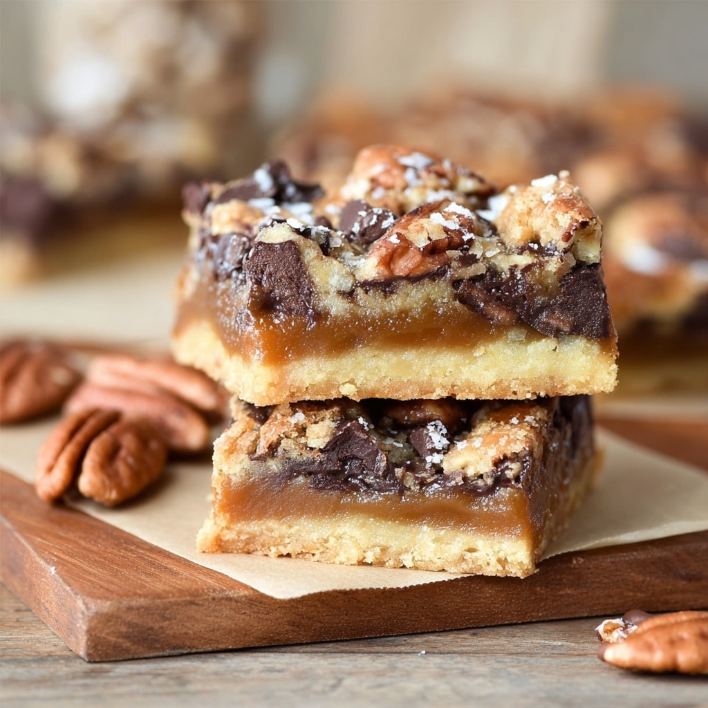 Turtle Bars Recipe - Recipe Image