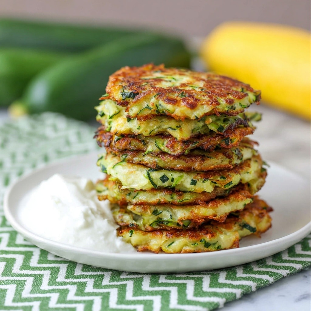Zucchini and Potato Pancakes Recipe - Recipe Image