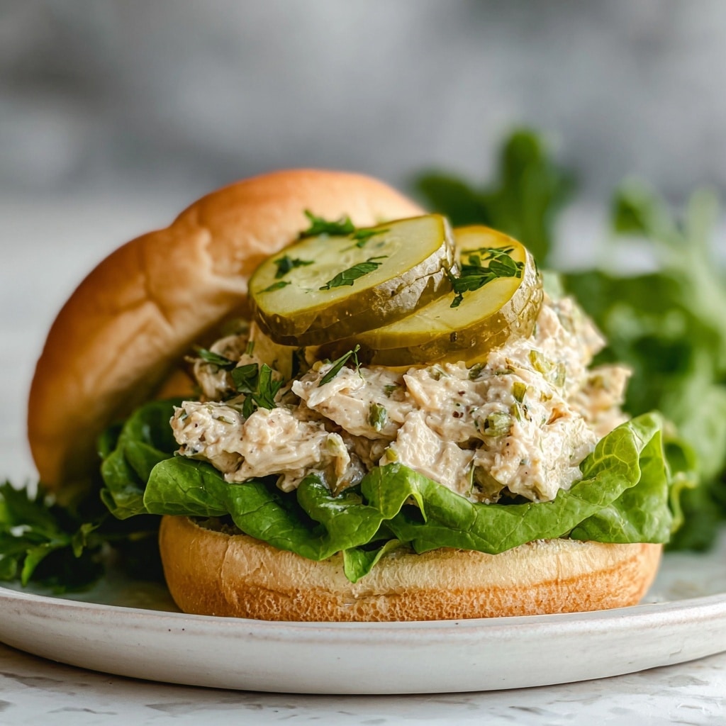Dill Pickle Chicken Salad Recipe - Recipe Image