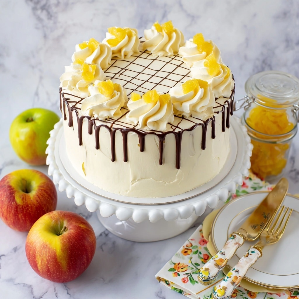 European Apple Cake Recipe - Recipe Image