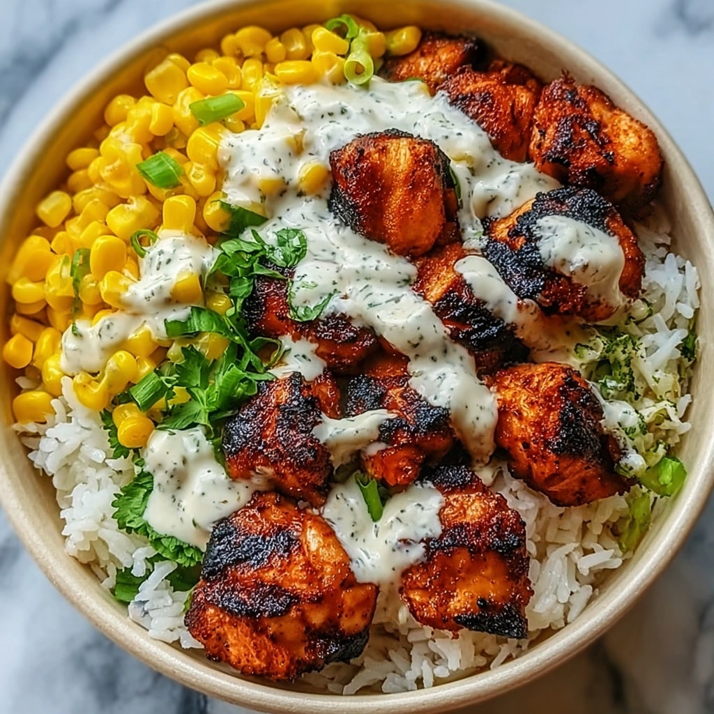 Street Corn Chicken Rice Bowl Recipe - Recipe Image