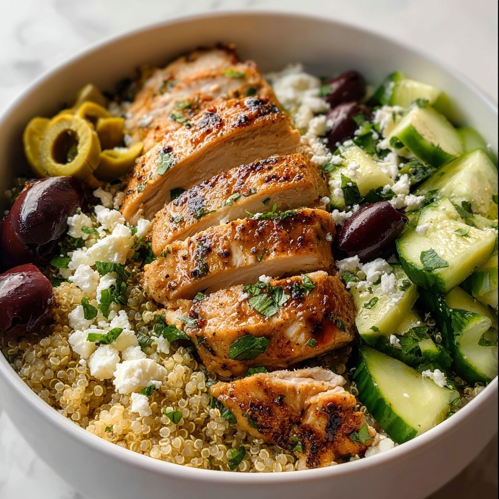 Greek Chicken Power Bowl Recipe - Recipe Image