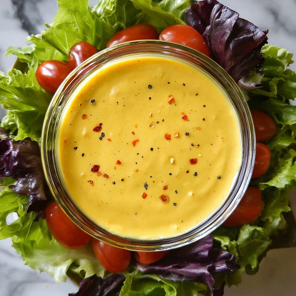 Homemade Honey Mustard Dressing Recipe - Recipe Image