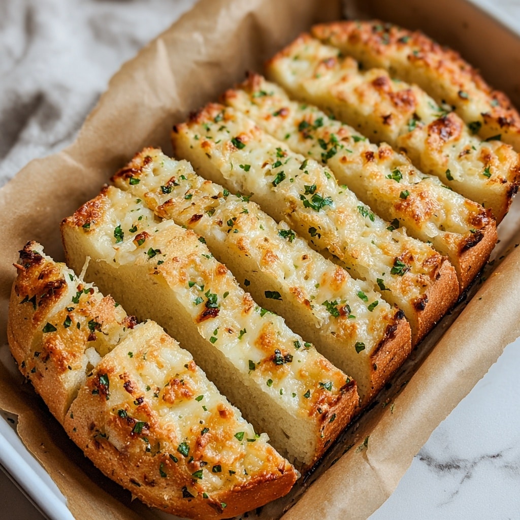 Homemade Garlic Bread Recipe - Recipe Image