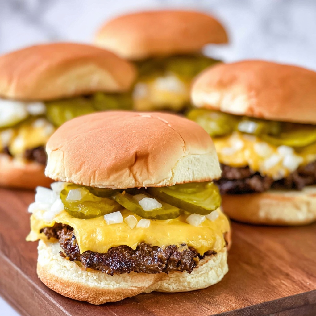 Homemade Sonic Double Smasher Burger Recipe - Recipe Image