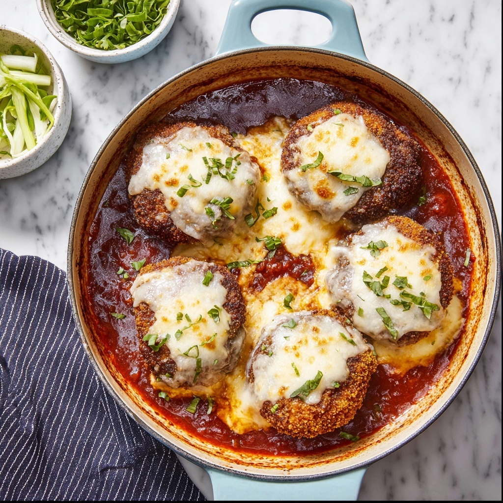 Chicken Parmesan Stuffed with Cream Cheese Recipe - Recipe Image