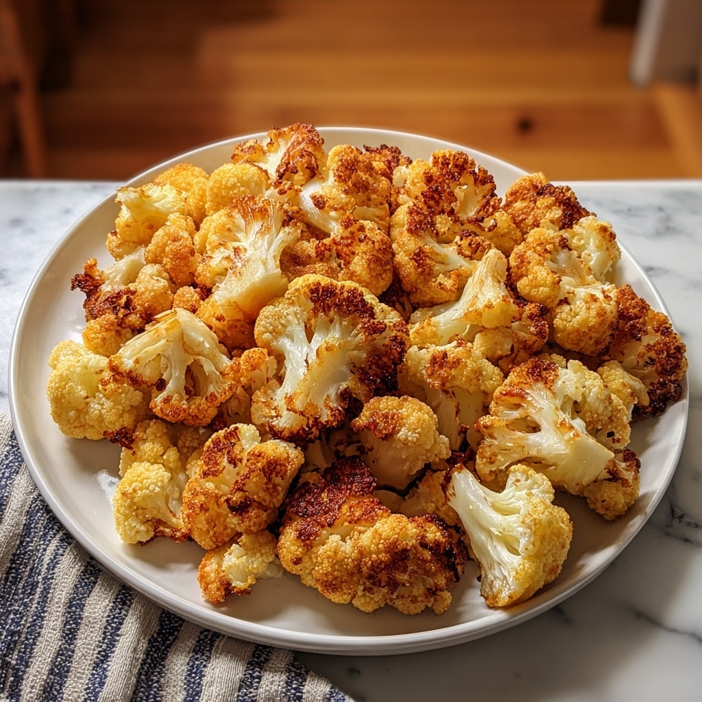 Golden Crispy Cauliflower Bites Recipe - Recipe Image