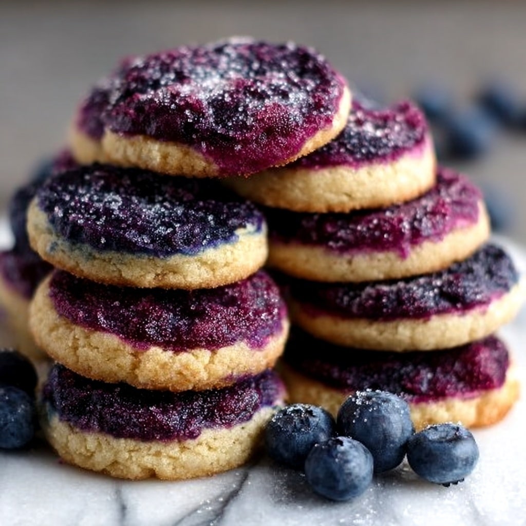 Blueberry Jammy Cookies Recipe